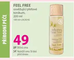 Hebe FEEL FREE osvěžující pleťové tonikum nabídka