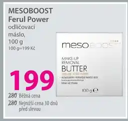 MESOBOOST Ferul Power odličovací máslo