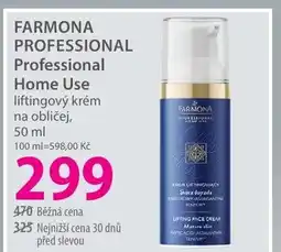 Hebe FARMONA PROFESSIONAL Professional Home Use liftingový krém na obličej nabídka