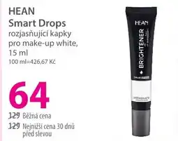 Hebe HEAN Smart Drops rozjasňující kapky pro make-up white nabídka