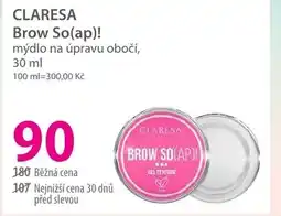 Hebe CLARESA Brow So(ap)! mýdlo na úpravu obočí nabídka