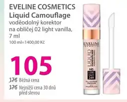 Hebe EVELINE COSMETICS Liquid Camouflage voděodolný korektor nabídka