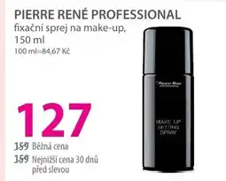 PIERRE RENÉ PROFESSIONAL fixační sprej na make-up