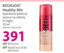 Hebe BOURJOIS Healthy Mix hydratační pleťová esence na obličej 02 light nabídka