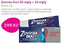 Pilulka lékárna Zovirax Duo 50 mg/g + 10 mg/g krém nabídka