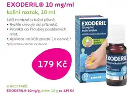 Pilulka lékárna EXODERIL® 10 mg/ml nabídka