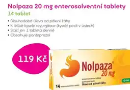 Pilulka lékárna Nolpaza 20 mg enterosolventní tablety nabídka