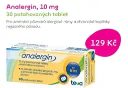 Pilulka lékárna Analergin, 10 mg nabídka