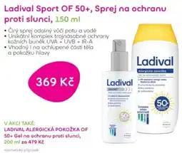 Pilulka lékárna Ladival Sport OF 50+, Sprej na ochranu proti slunci nabídka