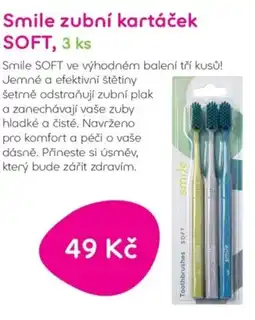 Pilulka lékárna Smile zubní kartáček SOFT nabídka