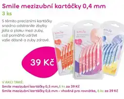 Pilulka lékárna Smile mezizubní kartáčky 0,4 mm nabídka