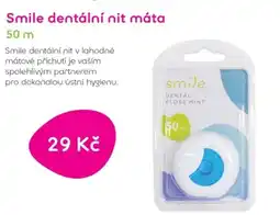 Pilulka lékárna Smile dentální nit máta nabídka