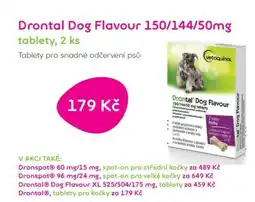 Pilulka lékárna Drontal Dog Flavour 150/144/50mg nabídka