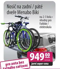 FILSON Store Nosič na zadní / páté dveře Menabo Biki nabídka