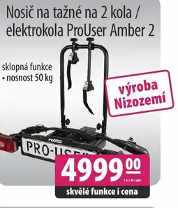 FILSON Store Nosič na tažné na 2 kola / elektrokola ProUser Amber 2 nabídka