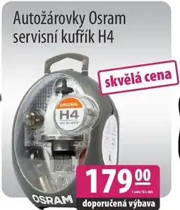 Autožárovky Osram servisní kufřík H4