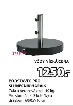 JYSK Podstavec pro slunečník narvik nabídka