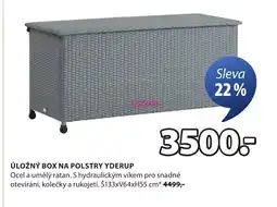 JYSK Úložný box na polstry yderup nabídka