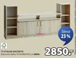 JYSK TV stolek evetofte nabídka