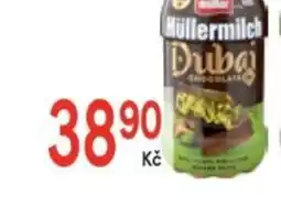 Žabka Nápoj mléčný Müller Dubai chocolate nabídka