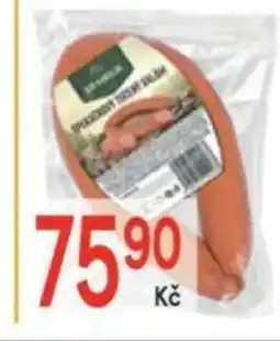 Žabka Špekáčkový točený salám nabídka