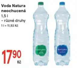 Žabka Voda Natura neochucená nabídka