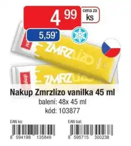 Qanto Nakup Zmrzlízo vanilka nabídka