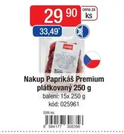 Qanto Nakup Paprikáš Premium plátkovaný nabídka