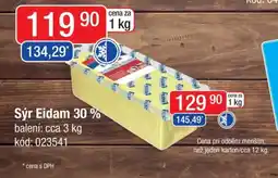 Qanto Sýr Eidam 30% nabídka