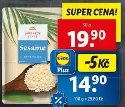 Lidl Vitasia Japanese Style Sesame nabídka