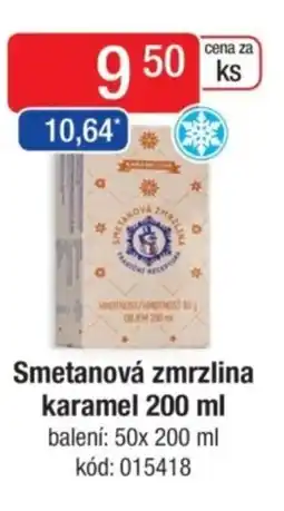 Qanto Smetanová zmrzlina karamel nabídka