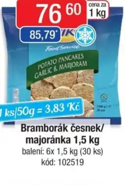 Qanto Bramborák česnek/ majoránka nabídka