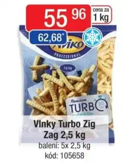 Qanto Aviko Vinky Turbo Zig Zag nabídka