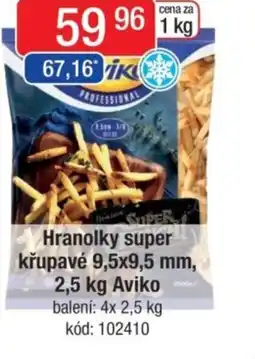 Qanto Aviko Hranolky super křupavé 9,5x9,5 mm nabídka