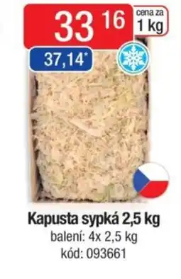 Qanto Kapusta sypká nabídka