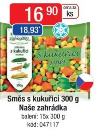 Qanto Směs s kukuřicí Naše zahrádka nabídka