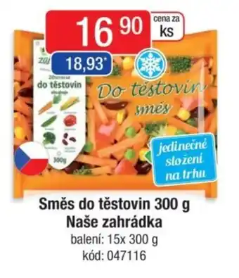 Qanto Směs do těstovin Naše zahrádka nabídka