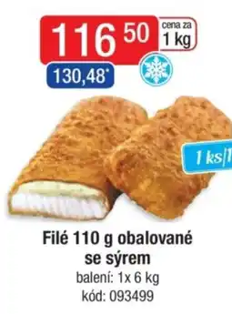 Qanto Filé obalované se sýrem nabídka