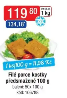 Qanto Filé porce kostky předsmažené nabídka