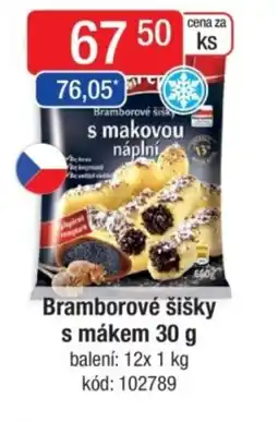 Qanto Bramborové šišky s mákem nabídka