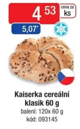 Qanto Kaiserka cereální klasik nabídka