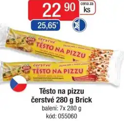 Qanto Těsto na pizzu čerstvé Brick nabídka