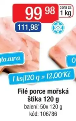 Qanto Filé porce mořská štika nabídka