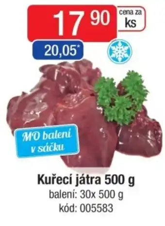 Qanto Kuřecí játra nabídka
