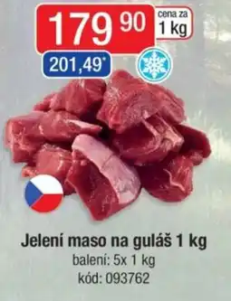 Qanto Jelení maso na guláš nabídka