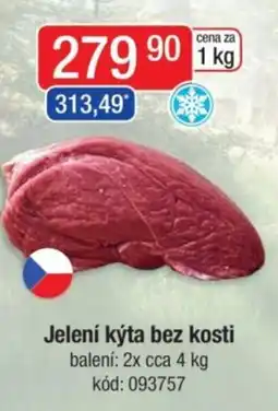 Qanto Jelení kýta bez kosti nabídka