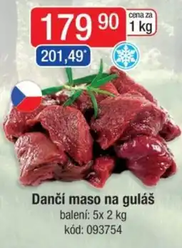 Qanto Dančí maso na guláš nabídka