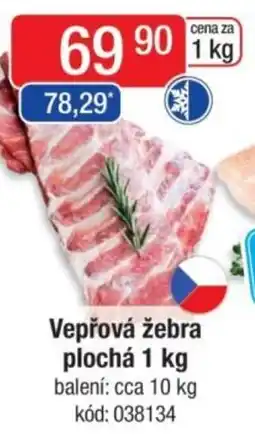 Qanto Vepřová žebra plochá nabídka