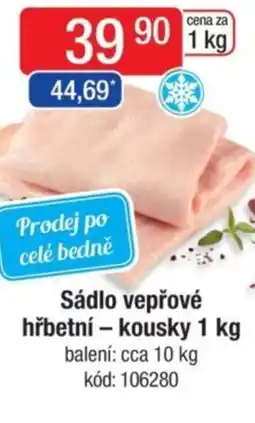 Qanto Sádlo vepřové hřbetní - kousky nabídka