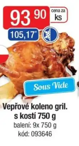 Qanto Vepřové koleno gril. s kostí nabídka